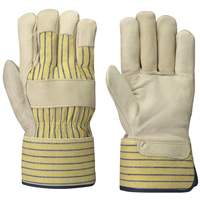 536 Fitter's Gloves, One Size, Grain Cowhide Palm Ottawa Fastener Supply