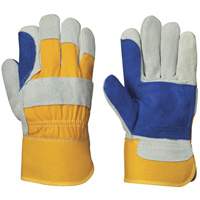 545 Fitter's Gloves, One Size, Split Cowhide Palm Ottawa Fastener Supply