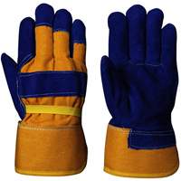 655 Insulated Fitter's Gloves, One Size, Split Cowhide Palm, Boa Inner Lining Ottawa Fastener Supply
