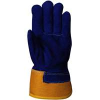 655 Insulated Fitter's Gloves, One Size, Split Cowhide Palm, Boa Inner Lining Ottawa Fastener Supply