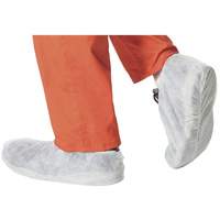 Disposable Shoe Covers, One Size, Polypropylene, White SHE800 | Ottawa Fastener Supply