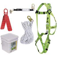 Compliance Fall Protection Kit, Roofer's Kit SHE932 | Ottawa Fastener Supply