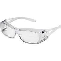 X350 OTG Safety Glasses, Clear Lens, Anti-Scratch Coating, ANSI Z87+/CSA Z94.3 SHE984 | Ottawa Fastener Supply