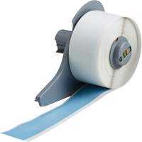 All-Weather Permanent Adhesive Label Tape, Vinyl, Blue, 1" Width SHF062 | Ottawa Fastener Supply