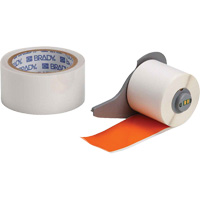 ToughStripe<sup>®</sup> Ultra-Aggressive Adhesive Multi-Purpose Label Tape with Overlaminate, Polyester, Orange, 2" Width SHF063 | Ottawa Fastener Supply
