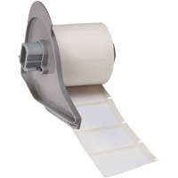 Harsh Environment Multi-Purpose Labels, Polyester, 1.5" L x 1" H, White Ottawa Fastener Supply