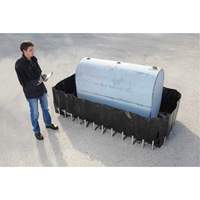 Conteneur de confinement flexible sans drain Ultra-275 Containment Sump, 102" lo x 48" la, 400 gal. US Capacit&eacute; Ottawa Fastener Supply