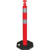 High-Visibility Delineator Post Kit, 42" H, Orange Ottawa Fastener Supply