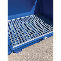 Ultra-Hard Top S4 Steel Spill Pallet, 61" L x 54.4" W x 52" H, 4700 lbs. Load Capacity Ottawa Fastener Supply