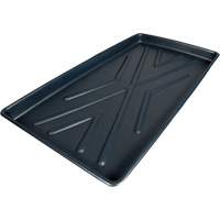 Single-Tray Ultra-Rack Containment Tray&reg;, 44" L x 23.5" W x 2.8" H, 8 US gal. Spill Capacity Ottawa Fastener Supply