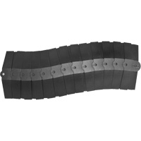 Medium Ultra-Sidewinder Cable Protection System&reg; with Endcaps, 33" x 9.8" x 1.4", 260 lbs. (0.13 tons) Ottawa Fastener Supply