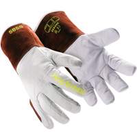 Gants de soudage HeatArmor 5058, Cuir fleur de ch&egrave;vre, Taille Petit/7 Ottawa Fastener Supply