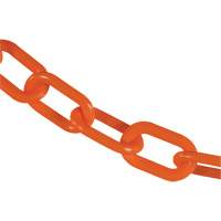 Heavy-Duty Plastic Safety Chain, Orange SHH015 | Ottawa Fastener Supply