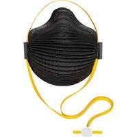 AirWave M Series Black Disposable Masks with SmartStrap<sup>®</sup> & Full Foam Flange, N95, NIOSH Certified, Small SHH517 | Ottawa Fastener Supply