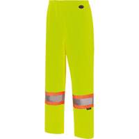 5629W Women's Waterproof Bib Pants, Polyester/Polyurethane, X-Small, High Visibility Lime-Yellow Ottawa Fastener Supply
