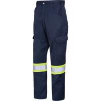 Cargo Work Pants, Poly-Cotton, 30, Navy Blue SHH756 | Ottawa Fastener Supply