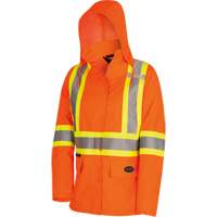 5626W The Rock Women's 300D  Quilted Safety Parka, Polyester/Polyurethane, High Visibility Orange, X-Small Ottawa Fastener Supply