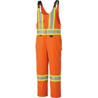6617ZT High-Visibility Safety Overalls with Leg Zippers, Poly-Cotton, 40 (Tall), High Visibility Orange Ottawa Fastener Supply