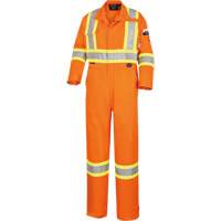 5551T Flame-Gard&reg; FR/Arc-Rated Coverall, Size 40 (Tall), High Visibility Orange, 9.1 cal/cm² Ottawa Fastener Supply