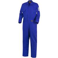 7779T FR-Tech&reg; 88/12 Arc Rated Flame Resistant Coveralls, Size 40 (Tall), Royal Blue, 10 cal/cm² Ottawa Fastener Supply