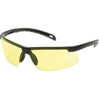 Ever-Lite&reg; Safety Glasses, Amber Lens, ANSI Z87+/Meets/Exceeds CSA Z94.3 Ottawa Fastener Supply