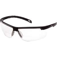 H2MAX Reader Lens with Black Frame, Anti-Fog, Clear, 2.0 Diopter Ottawa Fastener Supply