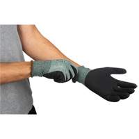 Eco-Friendly Crinkle Grip Coated Gloves, 7, Foam Latex Coating, 15 Gauge, Nylon/RPET Shell Ottawa Fastener Supply