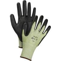 Gants &eacute;lastiques &eacute;cologiques sans coutures r&eacute;sistants &agrave; la coupe, Taille 10, Calibre 13, Rev&ecirc;tement Polyur&eacute;thane, Enveloppe en PEHP/rPET, ASTM ANSI niveau A4 Ottawa Fastener Supply