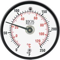 Magnetic Surface Thermometer, Non-Contact, Analogue, 0-250°F (-20-120°C) SHI600 | Ottawa Fastener Supply