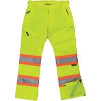 Women’s Insulated Flex Safety Pant, Polyester, X-Small, High Visibility Lime-Yellow SHI905 | Ottawa Fastener Supply