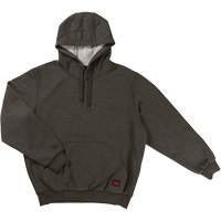Water Repellent Fleece Pullover Hoodie, Men's, Small, Grey Ottawa Fastener Supply
