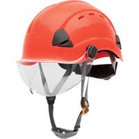 Fibre Metal Safety Helmet, Non-Vented, Ratchet, Red SHJ277 | Ottawa Fastener Supply