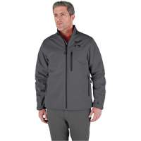 Manteau chauffante M12 ToughShell (manteau seulement), Hommes, Moyen, Gris Ottawa Fastener Supply
