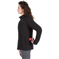 Manteau chauffant M12 Axis avec pile, Femmes, Grand, Noir Ottawa Fastener Supply
