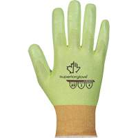 Gants r&eacute;sistant aux coupures haute visibilit&eacute; S18TAXFN, Taille 6, Calibre 18, Rev&ecirc;tement Mousse de nitrile, Enveloppe en TenActiv, ASTM ANSI niveau A9 Ottawa Fastener Supply