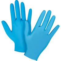 Emballages de gants jetables pour machine distributrice, Petit, Nitrile, 4,5 mils, Sans poudre, Bleu, Classe 2 Ottawa Fastener Supply