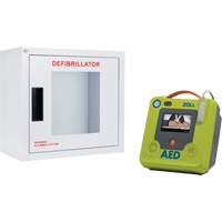 Ensemble armoire murale et défibrillateur AED 3<sup>MC</sup>, Semi-automatique, Anglais, Classe 4 SHJ775 | Ottawa Fastener Supply