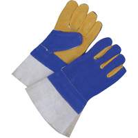 Lined Welder's Gloves with 5" Cuff, Split Cowhide, Size 2X-Large Ottawa Fastener Supply