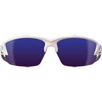 Khor G2 Safety Glasses, Blue Mirror Lens, Anti-Scratch/Polarized, ANSI Z87+/MCEPS GL-PD 10-12/Meets/Exceeds CSA Z94.3 Ottawa Fastener Supply