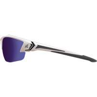 Khor G2 Safety Glasses, Blue Mirror Lens, Anti-Scratch/Polarized, ANSI Z87+/MCEPS GL-PD 10-12/Meets/Exceeds CSA Z94.3 Ottawa Fastener Supply