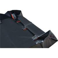 IBX Wall Pop-Up Berm, 1077 US gal. Capacity, 12' W x 12' L x 12" H, Snap-Up Bracket Ottawa Fastener Supply