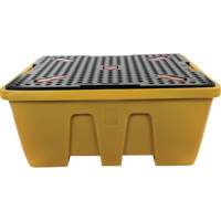 IBC Spill Pallet, 333 US gal. Spill Capacity, 66" x 66" x 27.5" Ottawa Fastener Supply