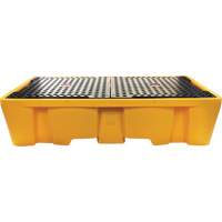 Double IBC Spill Pallet, 317 US gal. Spill Capacity, 89" x 57" x 23" Ottawa Fastener Supply