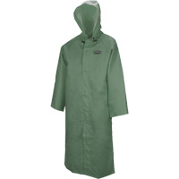 851 Hurricane Long Coat with Detachable Hood, Small, Green Ottawa Fastener Supply