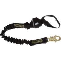 Shock Absorbing Arc Flash Web Lanyard, 6', Snap Hook Center, Choke-Off Loop Leg Ends, Kevlar&reg;/Nomex&reg; Ottawa Fastener Supply