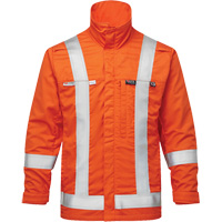 UltraSoft&reg; 7 oz. Skyline Summer Bomber Jacket, Small, High Visibility Orange Ottawa Fastener Supply