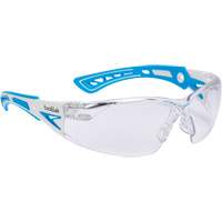 RUSH+ Safety Glasses, Clear Lens, Anti-Fog/Anti-Scratch, ANSI Z87+/Meets/Exceeds CSA Z94.3 Ottawa Fastener Supply