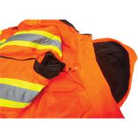 Waterproof 7-in-1 Winter Parka, High Visibility Orange, Medium Ottawa Fastener Supply
