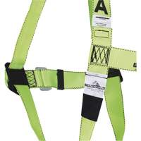 FBH-10022A Compliance Series Safety Harness, CSA Certified, Class A, 400 lbs. Cap. Ottawa Fastener Supply