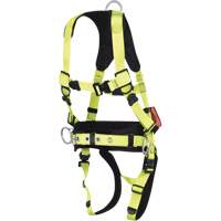 FBH-70110B PeakPro Plus Series Safety Harness with Trauma Strap, CSA Certified, Class AP, Small Ottawa Fastener Supply